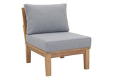 EEI-1489-NAT-GRY-SET Marina 10 Piece Outdoor Patio Teak Set By Modway