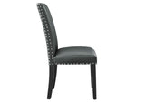 EEI-1491-GRY Parcel Dining Faux Leather Side Chair By Modway