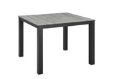 EEI-1507-BRN-GRY Maine 40" Outdoor Patio Dining Table By Modway