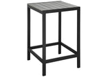 EEI-1511-BRN-GRY Maine Outdoor Patio Bar Table By Modway