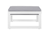 EEI-1521-WHI-GRY Fortuna Outdoor Patio Ottoman By Modway