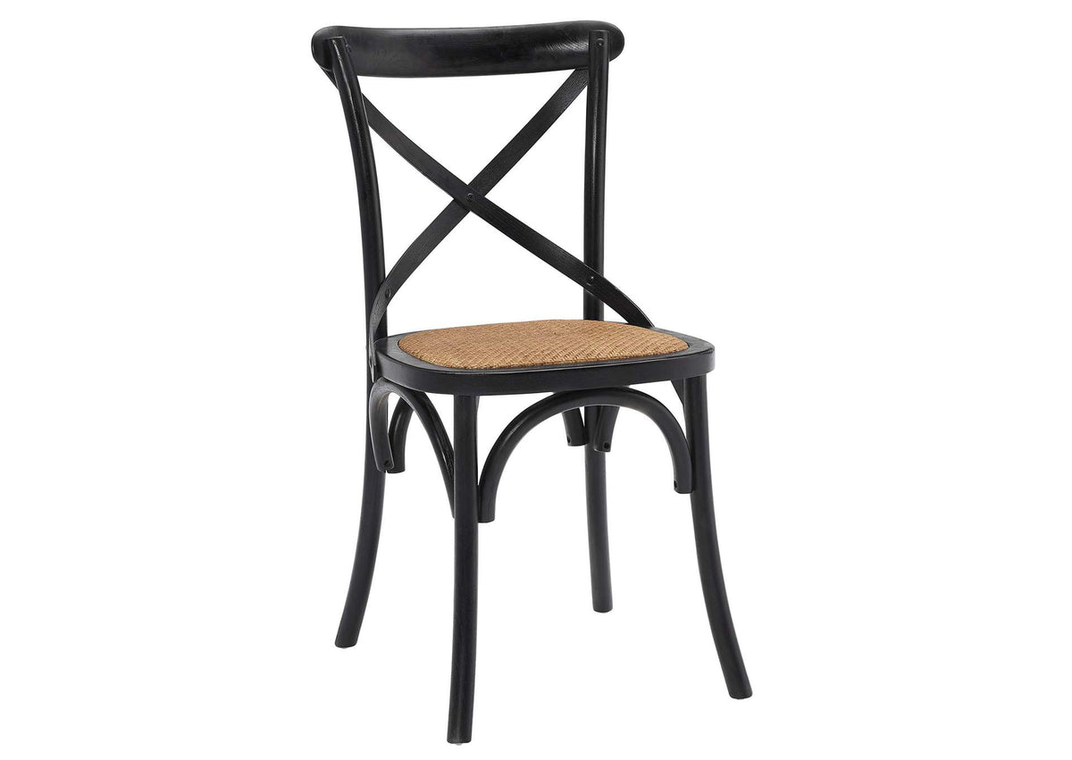 EEI-1541-BLK Gear Dining Side Chair By Modway