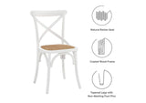 EEI-1541-WHI Gear Dining Side Chair By Modway