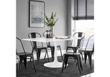 EEI-1656-WHI Lippa 60" Rectangle Wood Dining Table By Modway