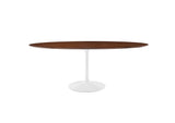 EEI-1661-WAL Lippa 78" Oval Wood Dining Table By Modway