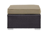 EEI-1809-EXP-MOC-SET Convene 5 Piece Outdoor Patio Sectional Set By Modway