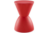 EEI-1699-RED Haste Backless Stool By Modway