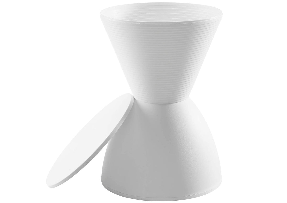 EEI-1699-WHI Haste Backless Stool By Modway
