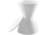 EEI-1699-WHI Haste Backless Stool By Modway