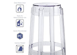 EEI-171-CLR Casper Backless Counter Stool By Modway