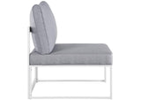 EEI-1728-WHI-GRY-SET Fortuna 8 Piece Outdoor Patio Sectional Sofa Set By Modway