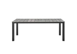 EEI-1753-BRN-GRY-SET Maine 9 Piece Outdoor Patio Dining Set By Modway