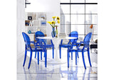 EEI-1769-BLU Casper Dining Armchairs Set Of 4 By Modway