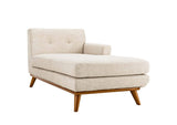 EEI-1794-BEI Engage Right-Facing Upholstered Fabric Chaise By Modway