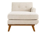 EEI-1794-BEI Engage Right-Facing Upholstered Fabric Chaise By Modway