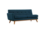 EEI-1795-AZU Engage Left-Arm Upholstered Fabric Loveseat By Modway