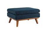 EEI-1797-AZU Engage Upholstered Fabric Ottoman By Modway