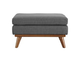 EEI-1797-DOR Engage Upholstered Fabric Ottoman By Modway