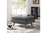 EEI-1797-DOR Engage Upholstered Fabric Ottoman By Modway