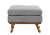 EEI-1797-GRY Engage Upholstered Fabric Ottoman By Modway