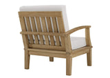 EEI-1817-NAT-WHI-SET Marina 8 Piece Outdoor Patio Teak Set By Modway