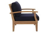EEI-1818-NAT-NAV-SET Marina 4 Piece Outdoor Patio Teak Set By Modway