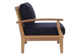 EEI-1818-NAT-NAV-SET Marina 4 Piece Outdoor Patio Teak Set By Modway