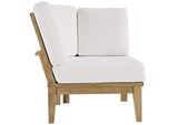 EEI-1820-NAT-WHI-SET Marina 3 Piece Outdoor Patio Teak Set By Modway