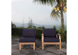 EEI-1823-NAT-NAV-SET Marina 2 Piece Outdoor Patio Teak Set By Modway