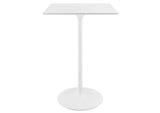 EEI-1826-WHI Lippa 28" Square Wood Bar Table By Modway
