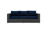 EEI-1860-CHC-NAV Sojourn Outdoor Patio Sunbrella® Sofa By Modway