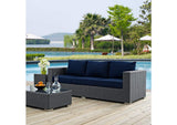 EEI-1860-CHC-NAV Sojourn Outdoor Patio Sunbrella® Sofa By Modway