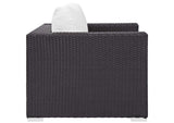 EEI-1906-EXP-WHI Convene Outdoor Patio Armchair By Modway