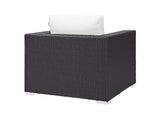 EEI-1906-EXP-WHI Convene Outdoor Patio Armchair By Modway