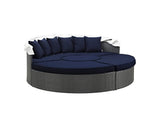 EEI-1986-CHC-NAV-SET Sojourn Outdoor Patio Sunbrella® Daybed By Modway
