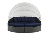 EEI-1986-CHC-NAV-SET Sojourn Outdoor Patio Sunbrella® Daybed By Modway