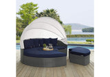 EEI-1986-CHC-NAV-SET Sojourn Outdoor Patio Sunbrella® Daybed By Modway
