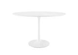 EEI-2017-WHI Lippa 48" Oval Wood Dining Table By Modway