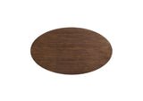 EEI-2020-WAL Lippa 48" Oval Wood Coffee Table By Modway