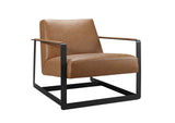 EEI-2075-TAN Seg Vegan Leather Accent Chair By Modway