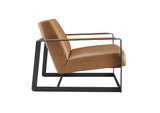 EEI-2075-TAN Seg Vegan Leather Accent Chair By Modway