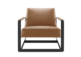 EEI-2075-TAN Seg Vegan Leather Accent Chair By Modway