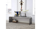 EEI-2103-SLV Pipe 60" Stainless Steel Bench By Modway