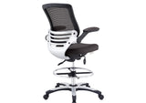 EEI-211-BRN Edge Drafting Chair By Modway