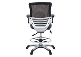 EEI-211-BRN Edge Drafting Chair By Modway