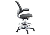 EEI-211-GRY Edge Drafting Chair By Modway