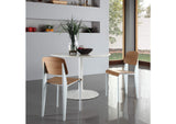 EEI-214-NAT-WHI Cabin Dining Side Chair By Modway