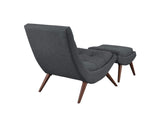 EEI-2143-GRY Ramp Upholstered Fabric Lounge Chair Set By Modway