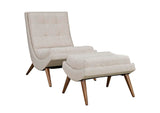 EEI-2143-SAN Ramp Upholstered Fabric Lounge Chair Set By Modway