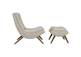 EEI-2143-SAN Ramp Upholstered Fabric Lounge Chair Set By Modway